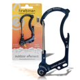thumbnail image 1 of OUTDOOR ELEMENT Firebiner Custom Engraved 6-in-1 Fire Starter Carabiner Multitool – Survival Gear EDC Keychain with Utility Blade, Bottle Opener, Screwdriver, Emergency Tool, 1 of 5