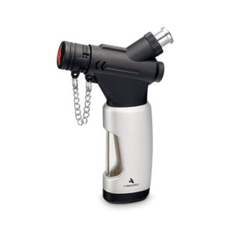 Firebird Hookah Lighter Single Jet Flame (Silver)