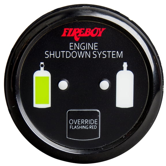 XINTEX DU-RBH-20-R ROUND BEZEL HELM DISPLAY F/ENGINE SHUTDOWN