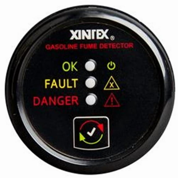 Fireboy-Xintex  Gasoline Fume Detector & Alarm - Black