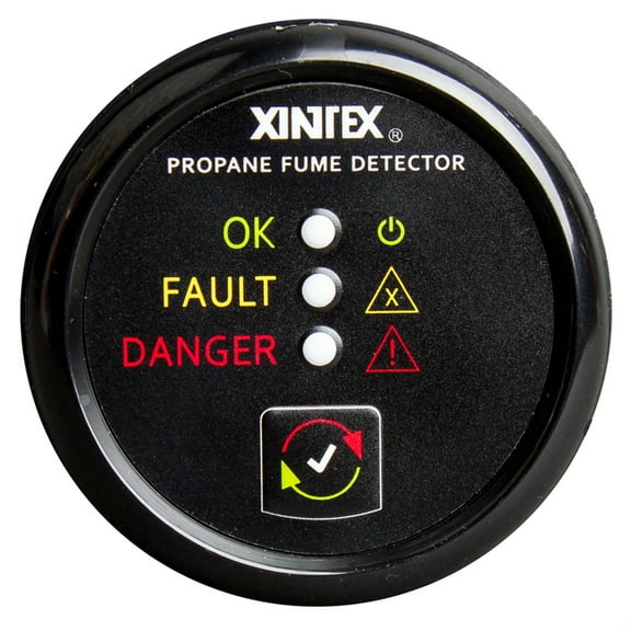 Fireboy-Xintex Propane Fume Detector w/Plastic Sensor - No Solenoid ... [P-1B-R]