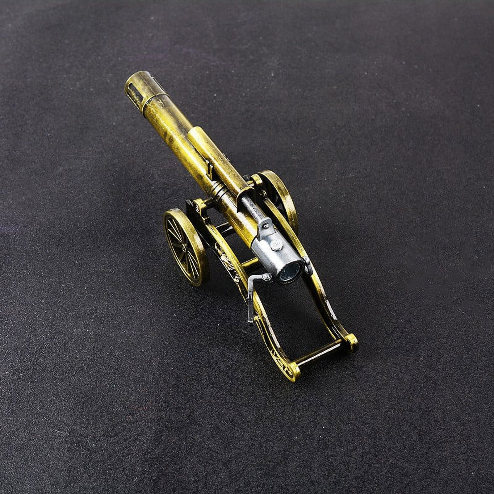 2024 Firecracker Artillery Cannon - Mini Steel Military Model Collection Piece