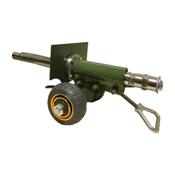 Firecracker Artillery Cannon, Handcraft Italian Stainless Steel Mini Cannon Firecracker Launcher Military Model Collection Ornament Desktop Gift