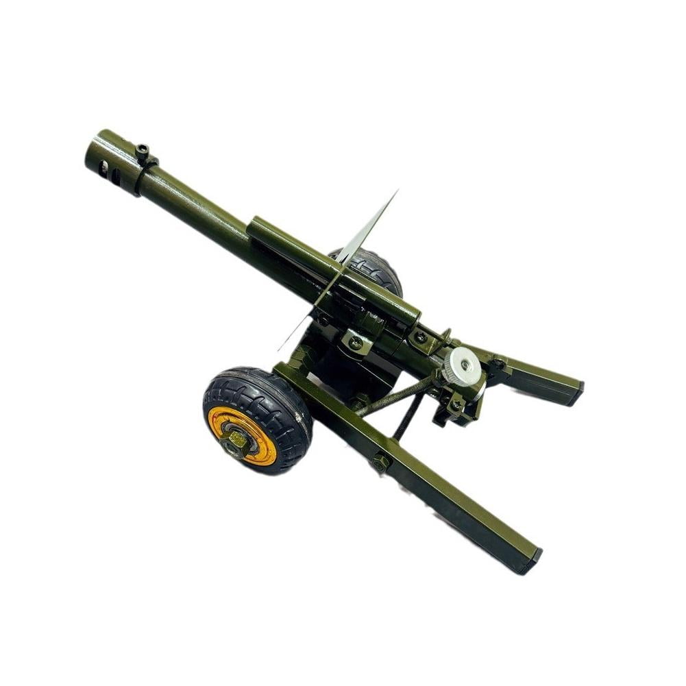 Firecracker Artillery Cannon,Stainless Steel Firecracker Launcher Model,Mini Mod Cannon Launcher