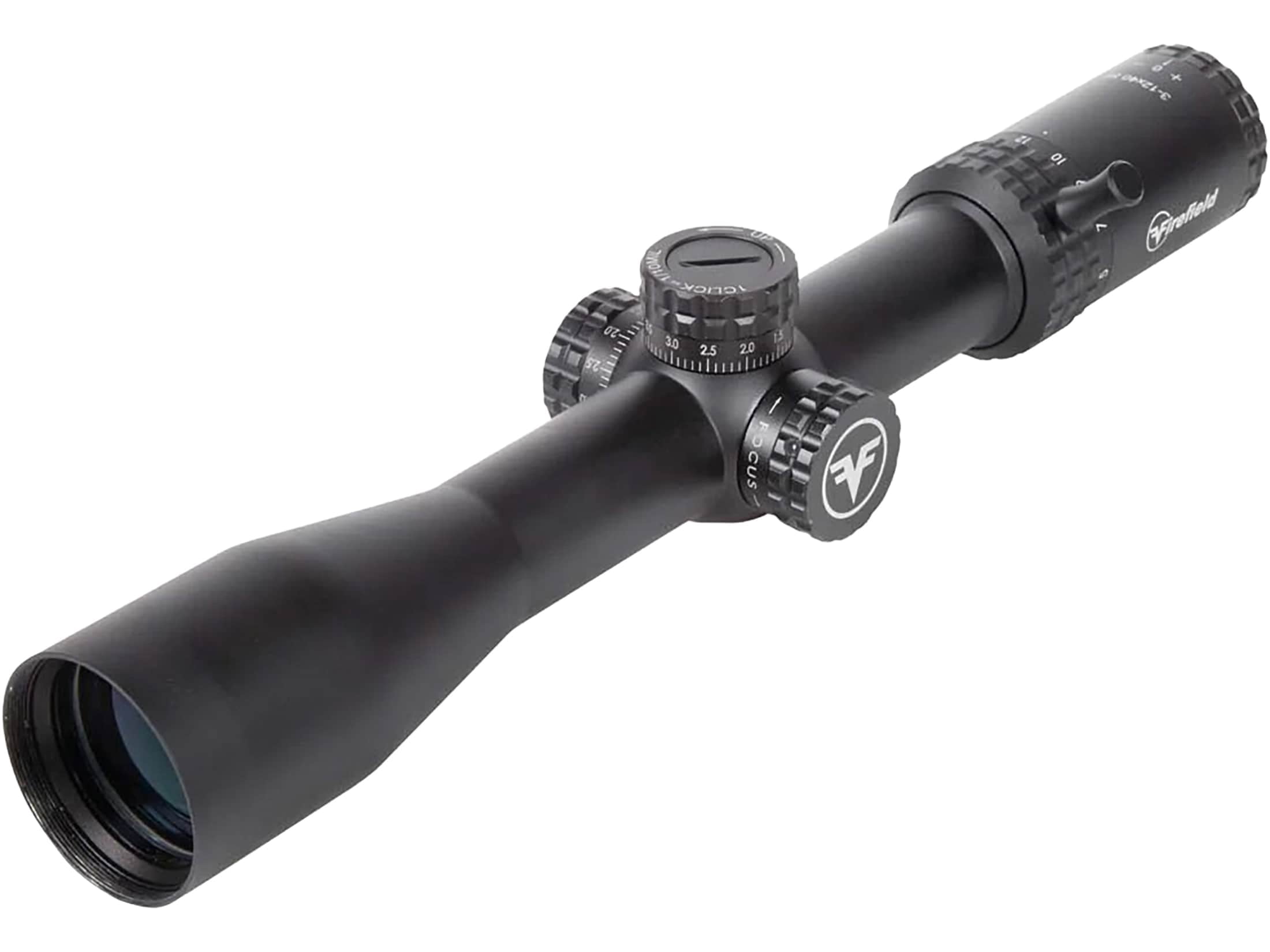Firefield RapidStrike Rifle Scope 3-12x 40mm Mil Hash Reticle Matte Black