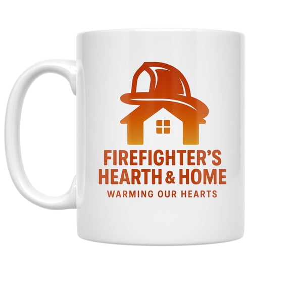Firefighter 11 oz Coffee Mug - Pride for First Responders White Ceramic