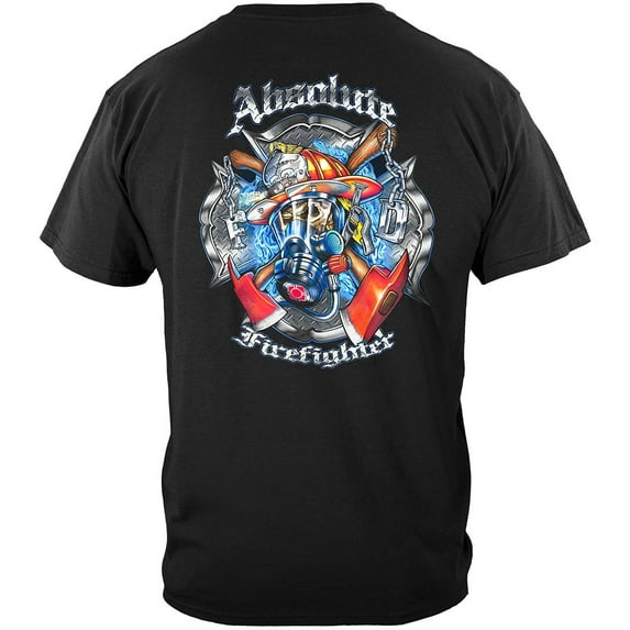 Firefighter Absolute Firefighter Gas Mask T-Shirt