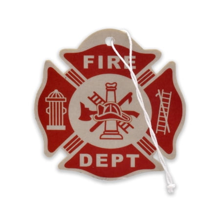 Firefighter Air Freshener, New Car Scent, 12-Pack