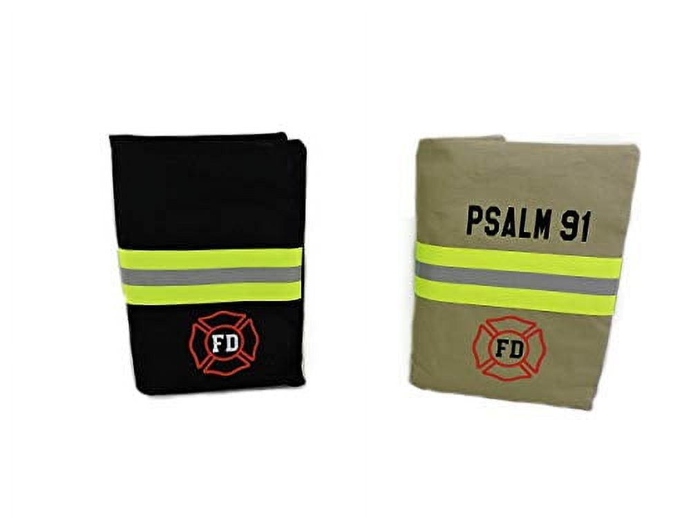 Firefighter Bible Book Cover, You choose cover size, Option to ...