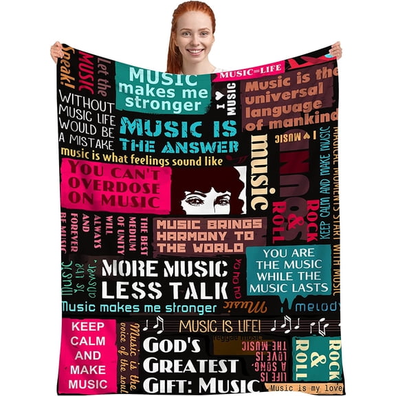 Firefighter Blanket, Firefighter Gifts for Men Fireman Dad Husband Boyfriend Son, American Thin Red Line Flag Throw Blankets, Fire Fighter Gifts for Adults, First Responders Blanket 60"x50"