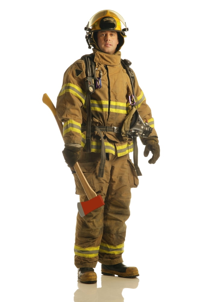 Firefighter Canvas Art - Don Hammond  Design Pics (22 x 34)