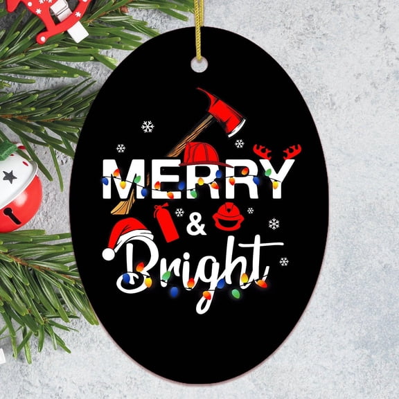 Firefighter Christmas Ornament