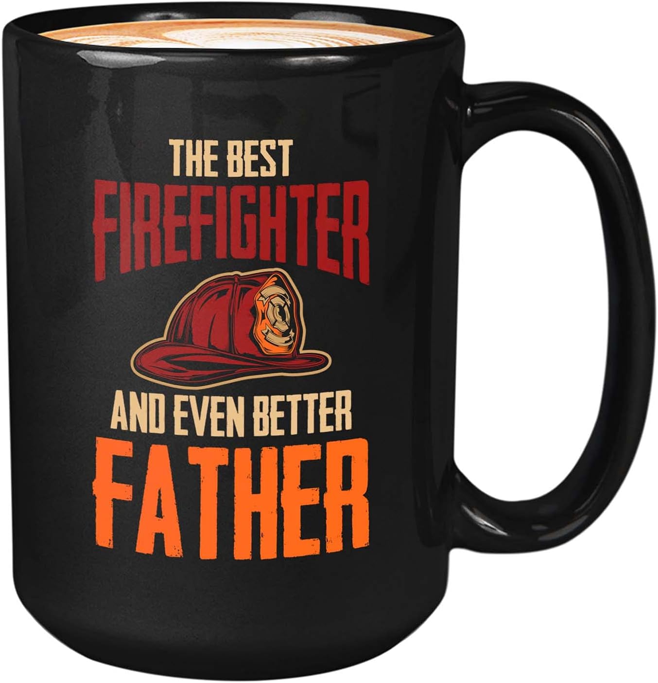 Funny Firefighter Coffee Mug - "What's Your Superpower?" Novelty Gift For Firemen & Fire Department Crew