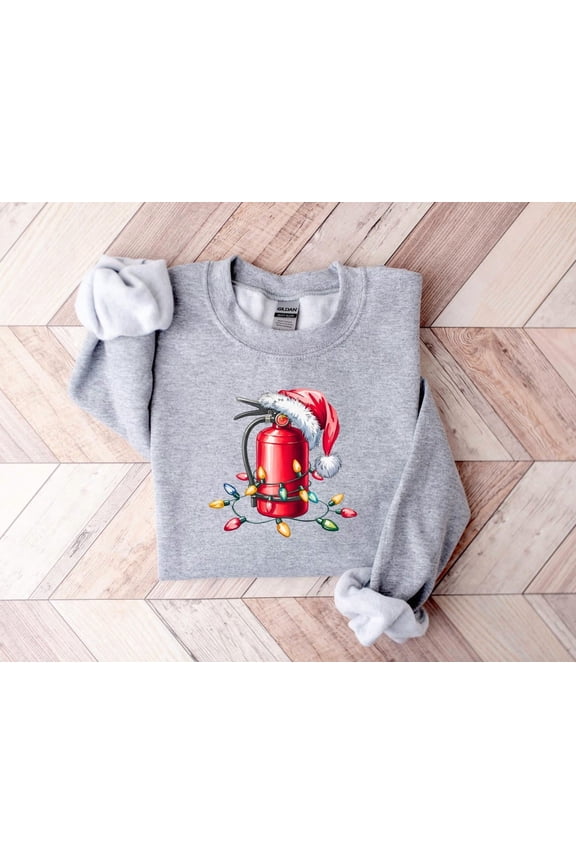 Firefighter Crewneck, Sweatshirt, Fire Department Tshirt, Winter Sweater, For Firefighter Hero TSHIRT All Size S-5XL