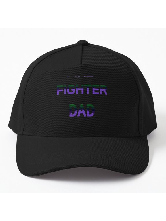 Firefighter Dad Baseball Hat, Father's Day Service Family Statement Design, Classic Cap