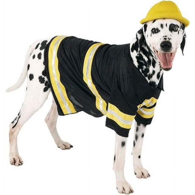 Firefighter Dog Costume~Small / Black