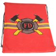 thumbnail image 1 of Firefighter Drawstring Backpack, 1 of 1