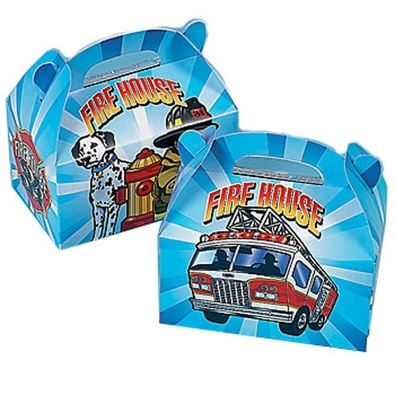 Firefighter Favor Boxes (6ct)