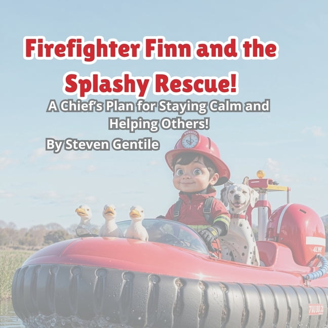 Firefighter Finn and the Splashy Rescue!: A Chief's Plan for Staying Calm and Helping Others!, (Paperback)