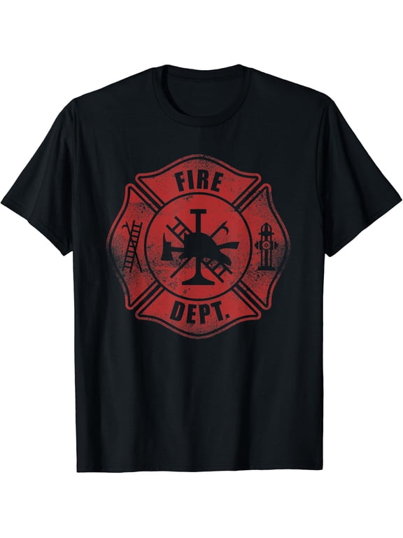 Firefighter Fire Department Fireman T-Shirt