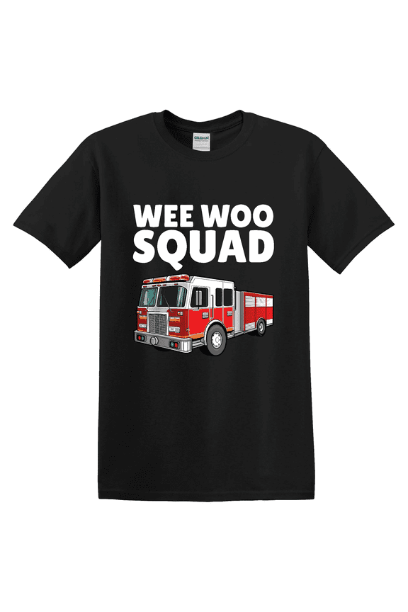 Firefighter Fire Truck Career Graphic T-Shirt