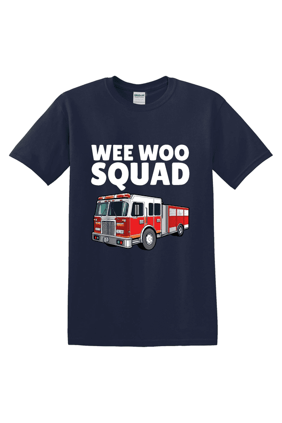 Firefighter Fire Truck Career Graphic T-Shirt