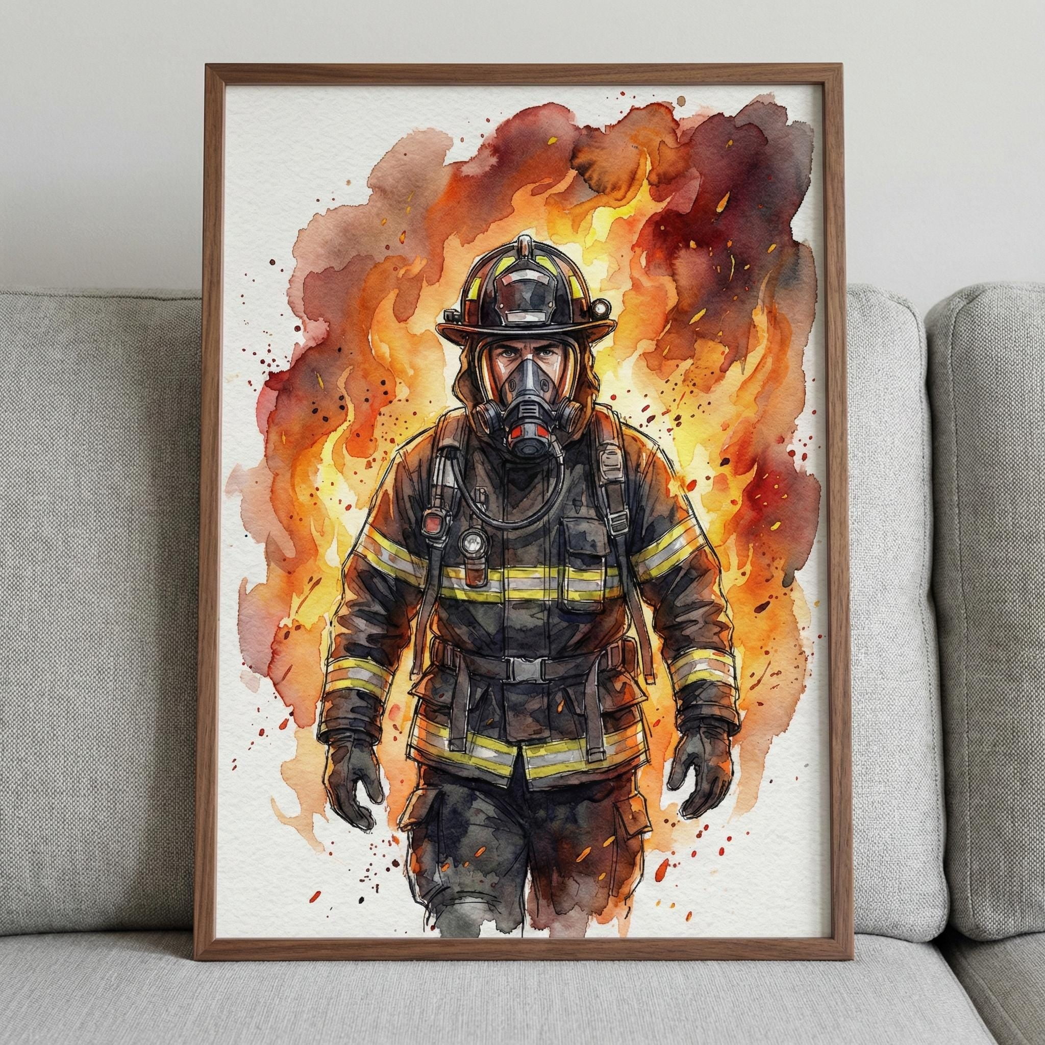 Firefighter Fireman First Responder Fire Department Firefighter ...