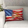 thumbnail image 1 of Firefighter German Shorthaired Pointer Hero Rescue Fire Dept Fireman USA Flag Pillowcase Double Sided GSP Lover Dog Gift Pillow Case Covers - 02026, 1 of 3