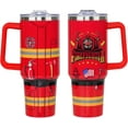 thumbnail image 1 of Firefighter Gifts for Men, Firefighter Tumbler 40 Oz Tumbler with Handle, Firefighter Graduation Gifts, Fireman Tumbler Cup Gifts for Fire Fighter Grandpa Dad Husband, 1 of 6