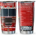 thumbnail image 1 of Firefighter Gifts Tumbler 20oz, Firefighter Gifts for Men/Women, EMT Gifts, Fireman Gifts for Men, Firefighter Graduation Gifts, EMS Week Gifts for Firefighters/Fire Department/First Responder, 1 of 7
