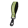 thumbnail image 1 of Firefighter Glove Strap 2 Clips Reflective Nylon Webbing Gloves Safety Leash Green Adjustable, 1 of 8