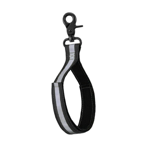 Firefighter Glove Strap Fireman Turnout Gear Durable Quick Release Reflective Black D
