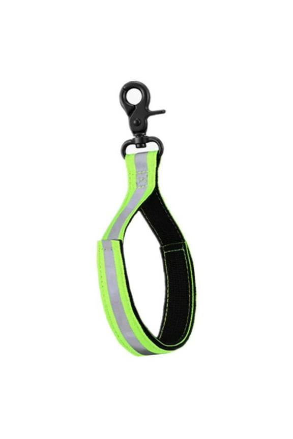 Firefighter Glove Strap Glove Clamp for Cold Weather Gloves Portable Nylon Fireman Turnout Gear Firefighting Glove Strap with Buckle Clip Green