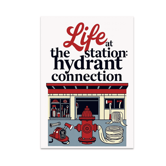 Firefighter Heritage Wall Art - Firefighter Enthusiast - 13x19 Poster Print