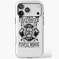thumbnail image 1 of Firefighter Hero Brave Service Design iPhone Case 17 through 11 Pro Max, 1 of 2