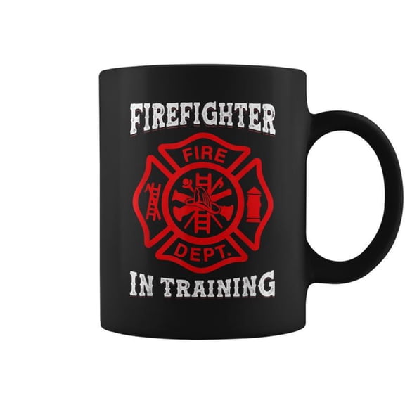Firefighter In Training Fireman Toddler Fire Fighter Coffee Mugs