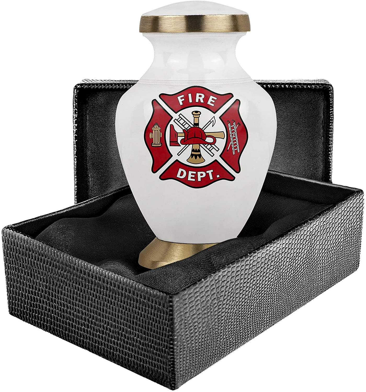 Firefighter Keepsake urn for adult cremation ashes Qnty 1 A Fitting