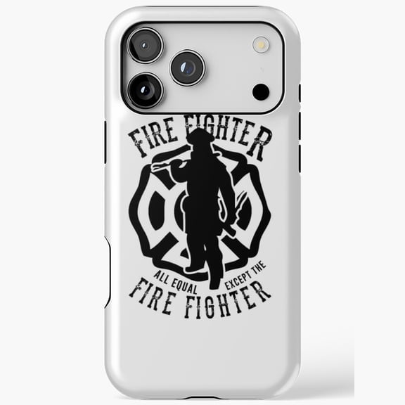Firefighter Legend Hero Service Design iPhone Case 17 16 15 14 13 12 11 Pro Max