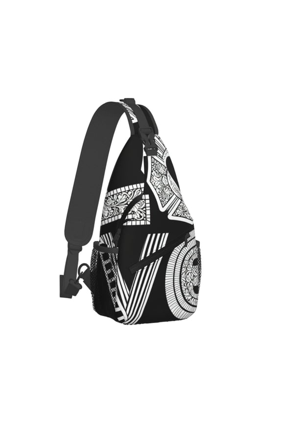 Firefighter Love Sling Crossbody Bag Cross Body Backpack Travel Hiking Daypack