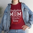 thumbnail image 1 of Firefighter Mom Firemen Proud Moms T-Shirt, 1 of 2