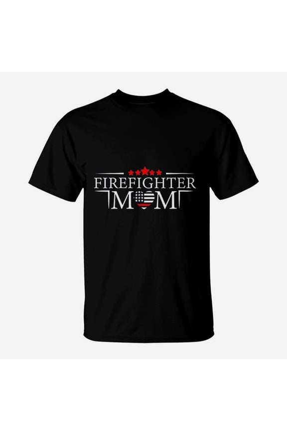 Firefighter Mom Gift TShirt