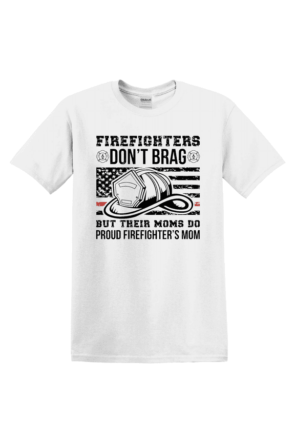 Firefighter Mom of a Fireman Mother Fire Mama T-shirt