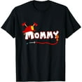 thumbnail image 1 of Firefighter Mommy Mom Shirt Fire Department Hydrant Gift T-Shirt, 1 of 3