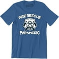 thumbnail image 1 of Firefighter Paramedic EMT Fire Rescue Services Thin Red Line Department T-Shirt, 1 of 4