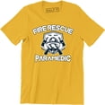 thumbnail image 1 of Firefighter Paramedic EMT Fire Rescue Services Thin Red Line Department T-Shirt, 1 of 4