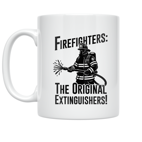 Firefighter Pride Design - Firefighter Enthusiast - 11 oz Ceramic Coffee Mug