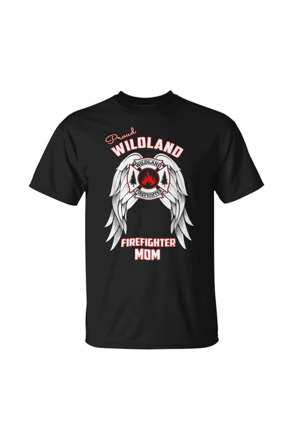 Firefighter Proud Wildland Firefighter Mom V2 TShirt
