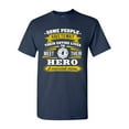 thumbnail image 1 of Firefighter Rescue Hero I Married Mine Funny Humor DT Adult T-Shirt Tee, 1 of 2