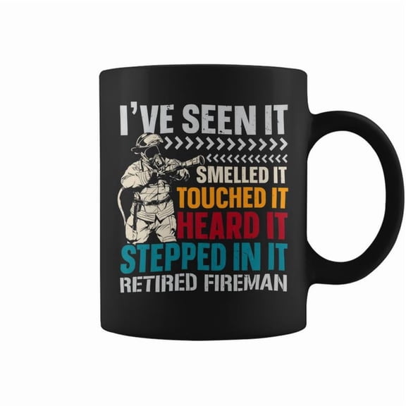 Firefighter Retired Fireman Firefighting Firefighter Fire Rescue Coffee Mugs