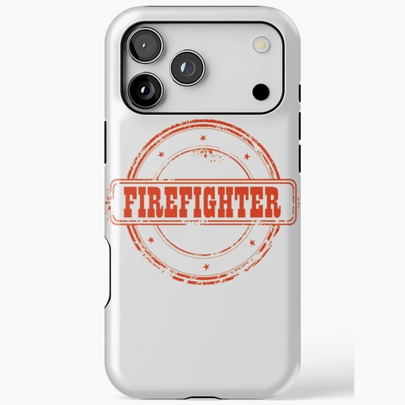 Firefighter Seal Awesome Gift Idea Art iPhone Case 17 11 12 13 14 15 16 Pro Max